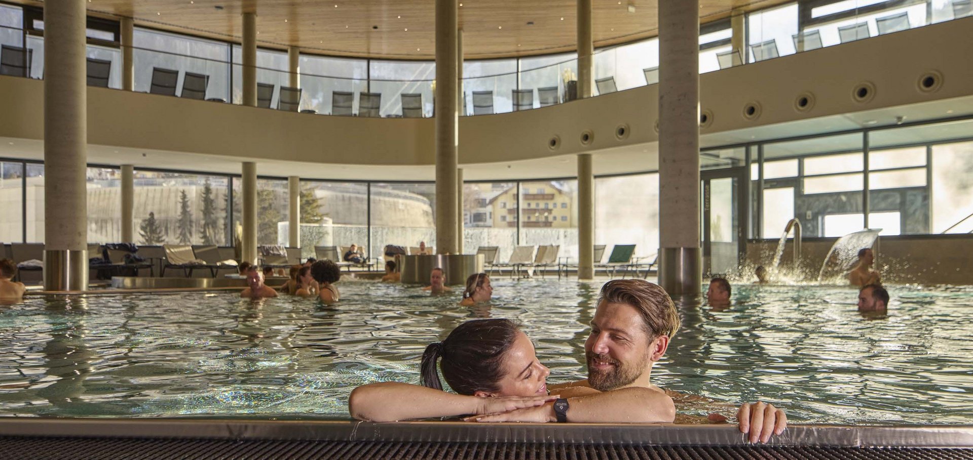 Silvretta Therme in Austria: thermal baths
