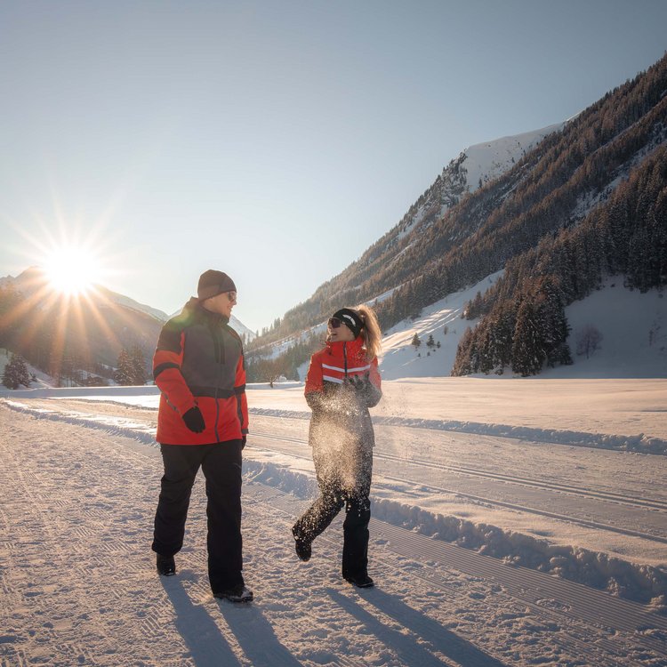 Winter sports at Hotel Seespitz: cross-country skiing in Austria