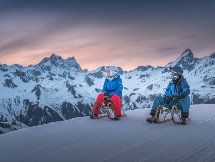 Winter sports at Hotel Seespitz: cross-country skiing in Austria