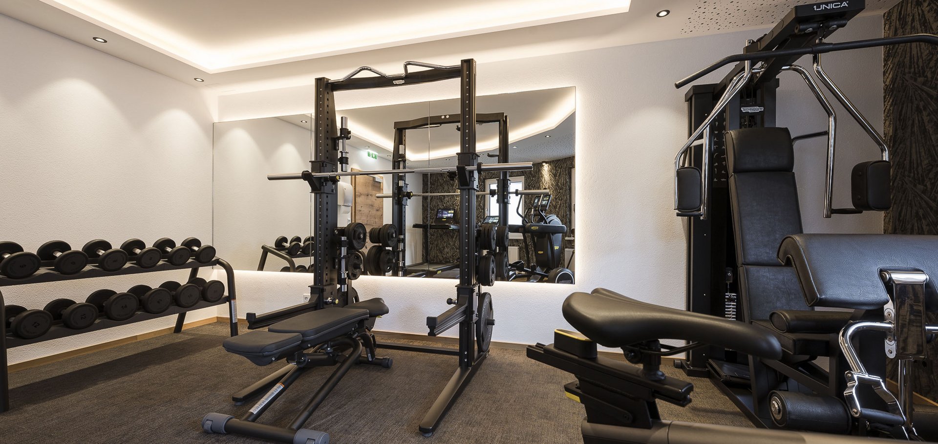 Aktiv sein in Ihrem Hotel mit Fitnessraum in Ischgl